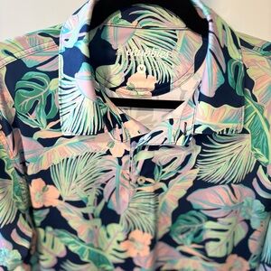 Chubbies Tropical Leaf Performance Polo